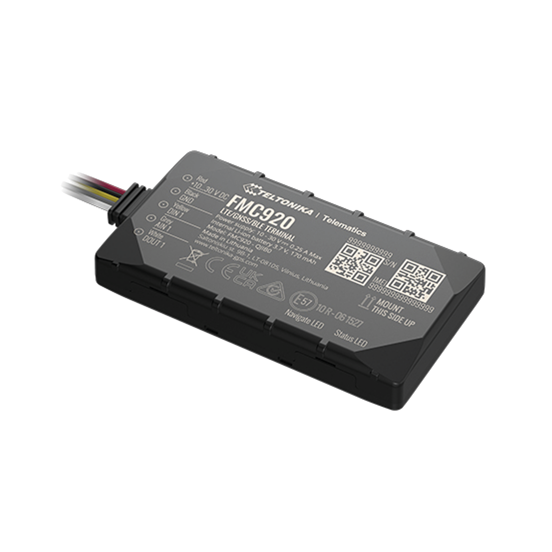 Eficiente Rastreador Vehicular (GPS) 4G LTE CAT 1 y 2G / Bloqueo Remoto / DetecciÃ³n de Jammer / Sensores de Temperatura, Humedad, MagnÃ©ticos y de Combustible  Bluetooth