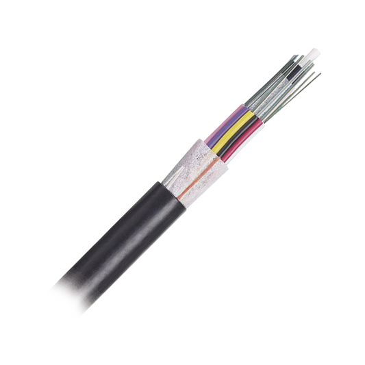 Cable de Fibra Ãptica 12 hilos, OSP (Planta Externa), No Armada (DielÃ©ctrica), MDPE (Polietileno de Media densidad), Multimodo OM4 50/125 Optimizada, Precio Por Metro