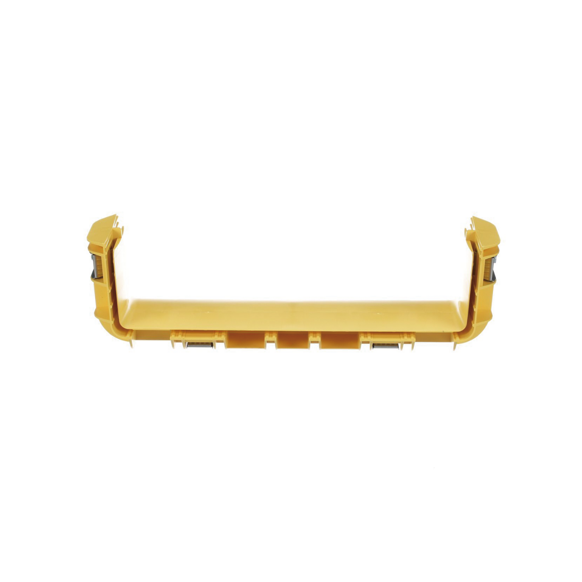 Union Recta "Cople", Para Canaleta FiberRunnerâ¢ 12X4, Color Amarillo