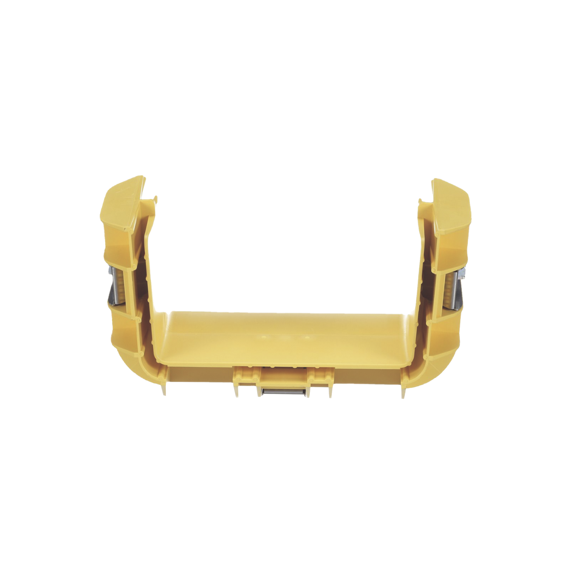 Union Recta "Cople", Para Canaleta FiberRunnerâ¢ 6X4, Color Amarillo