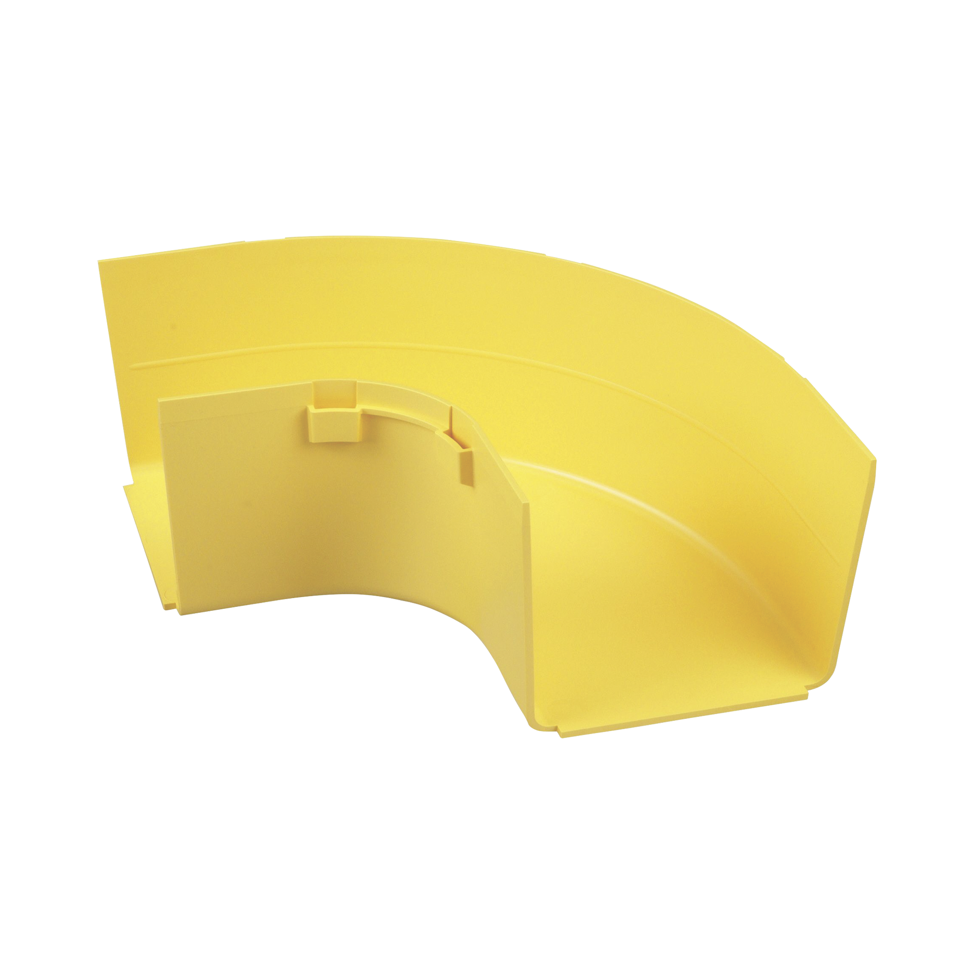 Ãngulo Recto a 90Âº Horizontal, Para Canaletas FiberRunnerâ¢ 4X4, Color Amarillo