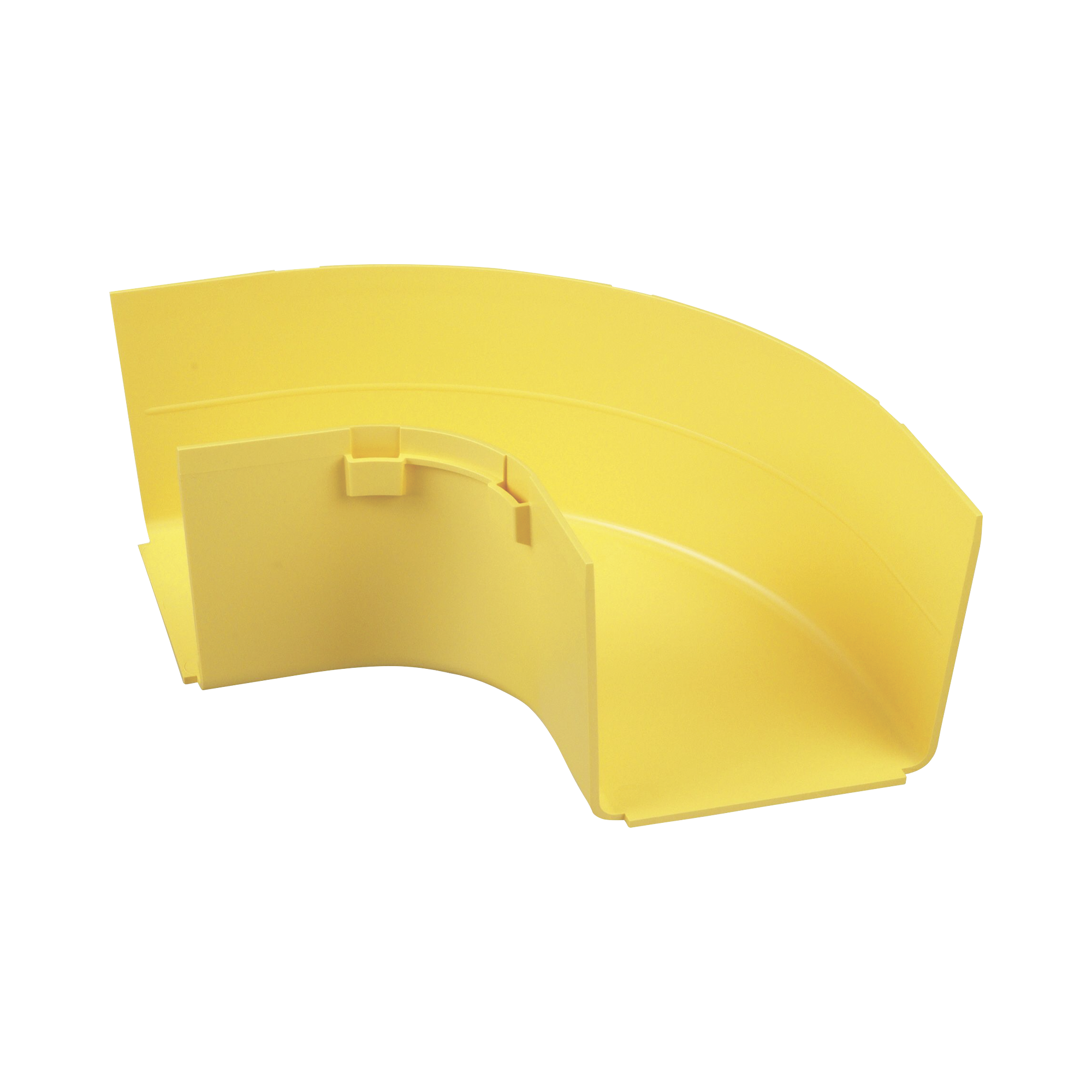 Ãngulo Recto a 90Âº Horizontal, Para Canaletas FiberRunnerâ¢ 4X4, Color Amarillo