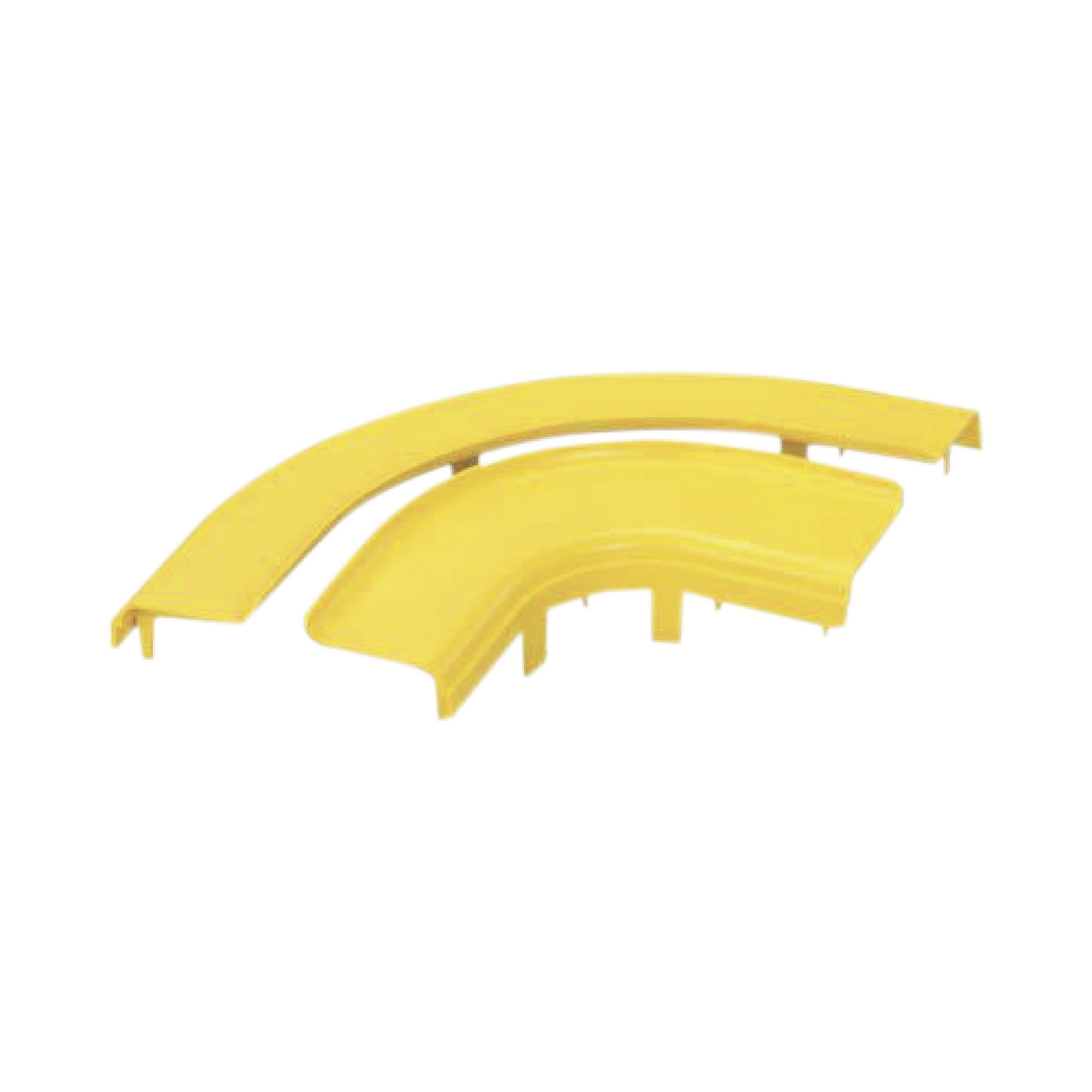 Tapa Opcional para Ãngulo Recto de 90Âº Horizontal FRRA4X4LYL, Color Amarillo