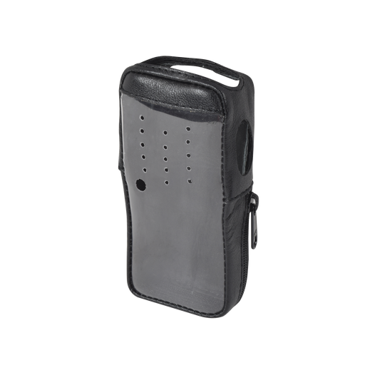 Funda de Piel Reforzada, VersiÃ³n 2 de FÃ¡cil Acceso y Cubierta Frontal de PlÃ¡stico Transparente para los Radios TK-2000KV2, TK-3000KV2