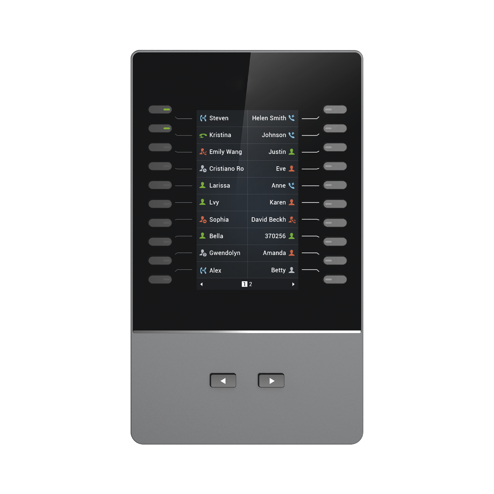 Modulo de extensiÃ³n para modelos GRP2615, GRP2624, GRP2650 & GRP2670 y al VideotelÃ©fono IP GXV3350 & GXV3450 de Grandstream.