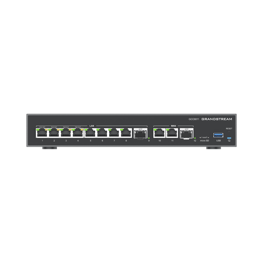 4 en 1: Firewall Nueva GeneraciÃ³n, Router, PBX IP, Switch 10 Puertos Gigabit (4 PoE) + 2 Puertos SFP 2.5 Gigabit