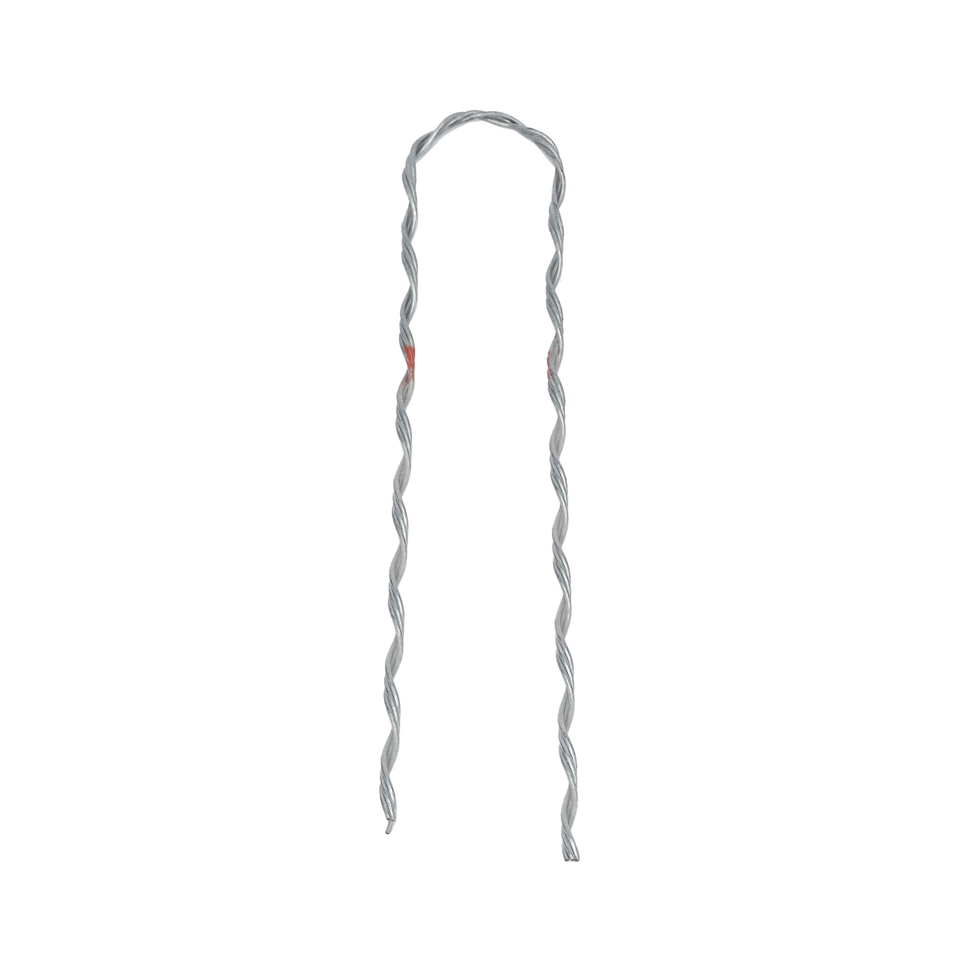 Remate Preformado para Fibra Ãptica Figura 8, Span 100 m, para mensajero de acero con diÃ¡metro Î¦ 3.6  mm