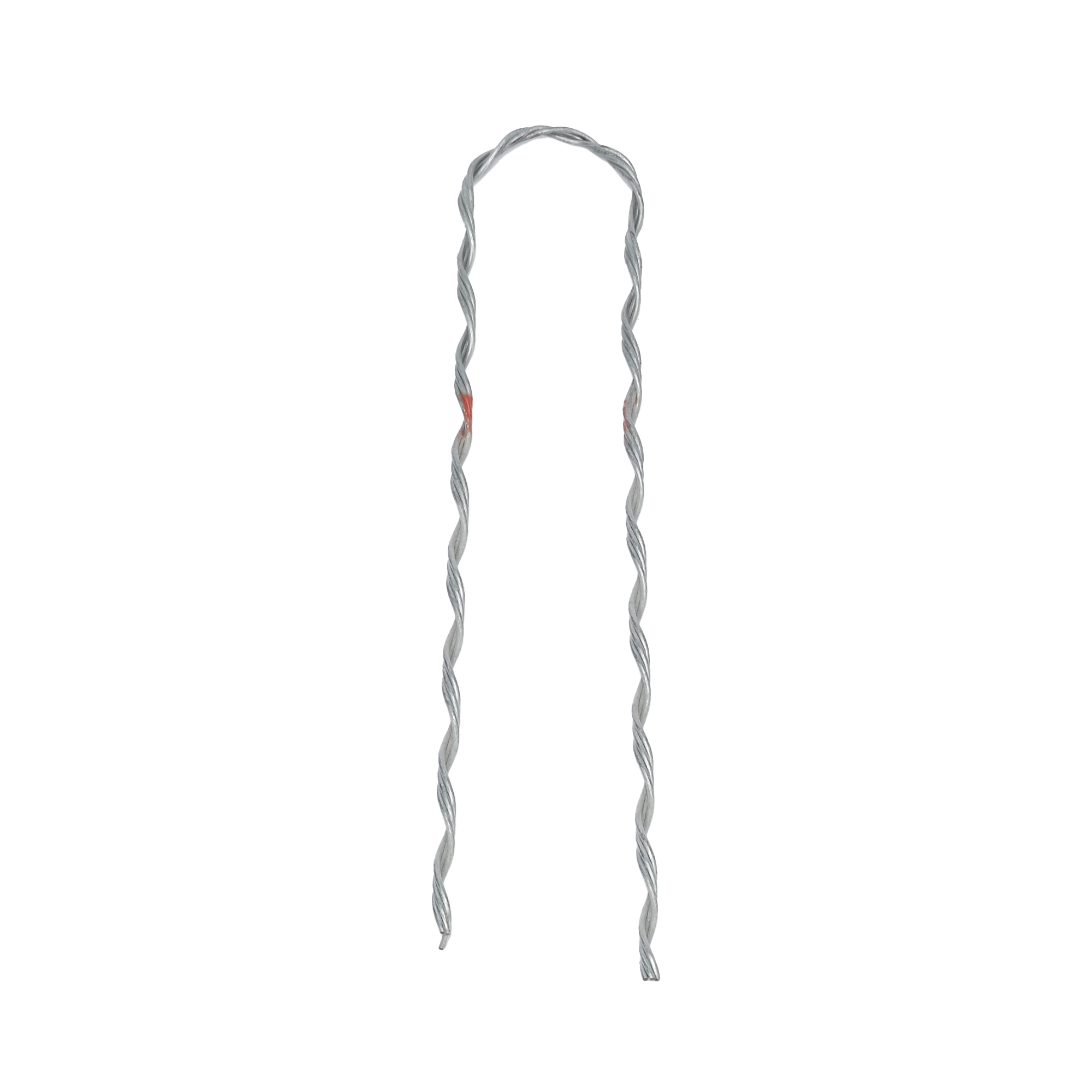 Remate Preformado para Fibra Ãptica Figura 8, Span 100 m, para mensajero de acero con diÃ¡metro Î¦ 3.6  mm