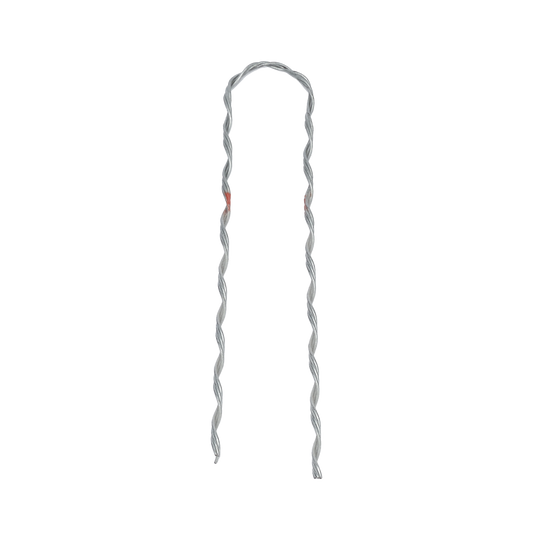 Remate Preformado para Fibra Ãptica Figura 8, Span 100 m, para mensajero de acero con diÃ¡metro Î¦ 3.6  mm