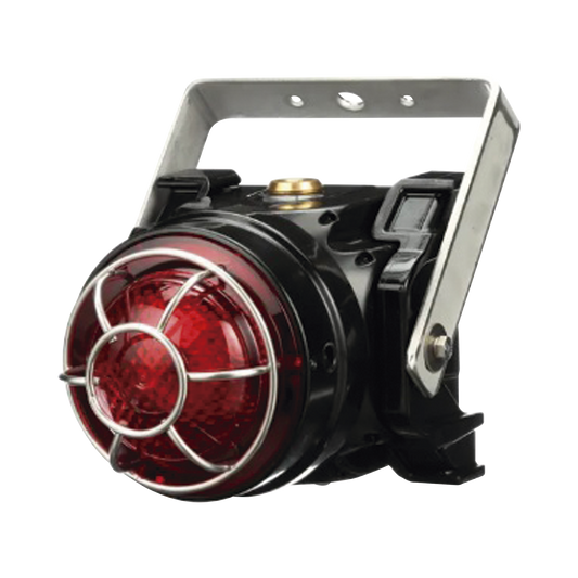 Luz LED de la serie global, para ubicaciÃ³nes peligrosas, UL y cUL CID2, 120-240 Vca, montaje en U Ex d, rojo