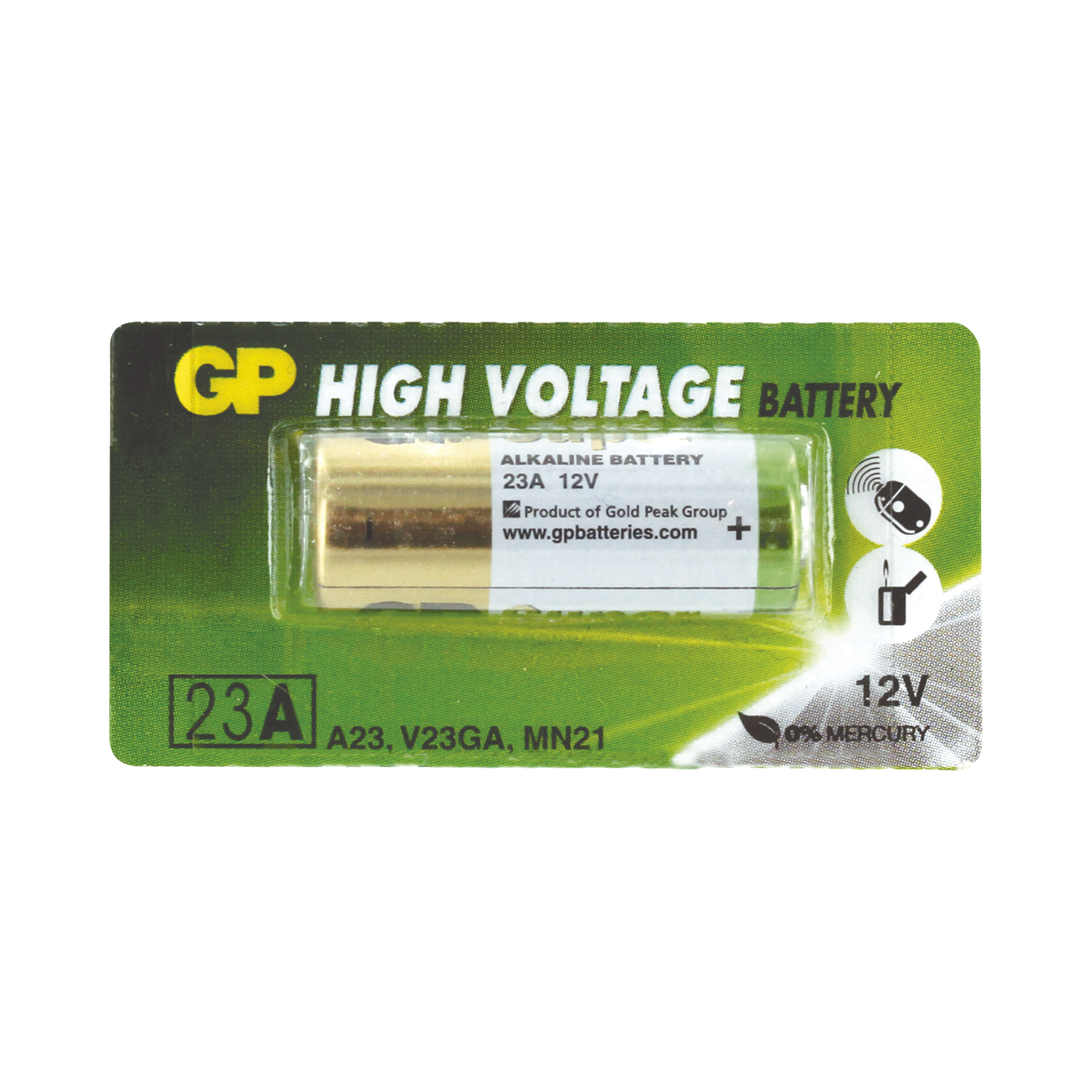 BaterÃ­a Alcalina Gold Peak 12 V @ 23 Ah ( No recargable )