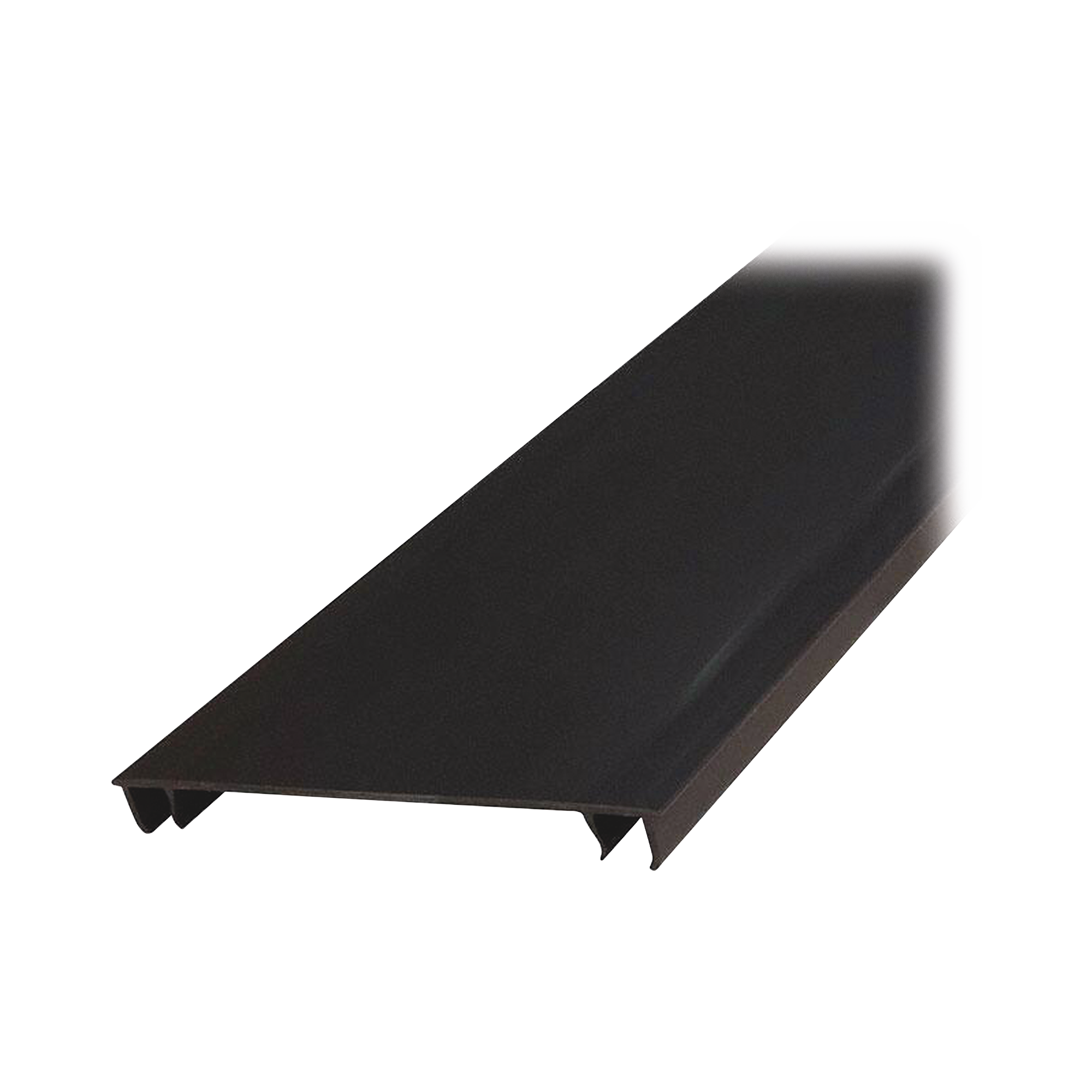 Tapa para Canaleta Ranurada Tipo H, de 55.1 mm de Ancho, 1828.8 mm de Largo, Color Negro