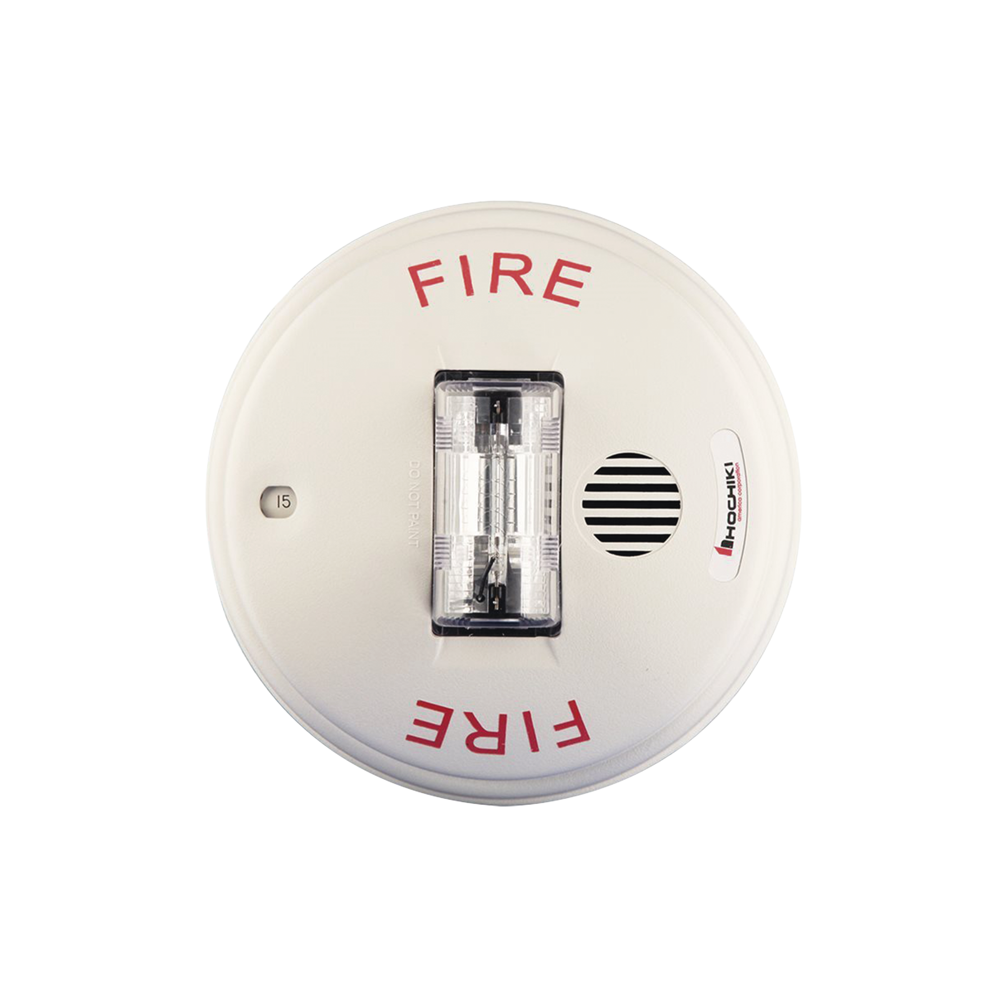 Sirena Estrobo 24 Vcd, InstalaciÃ³n en Techo, Multi Candela, Color Blanco (0500-06110)