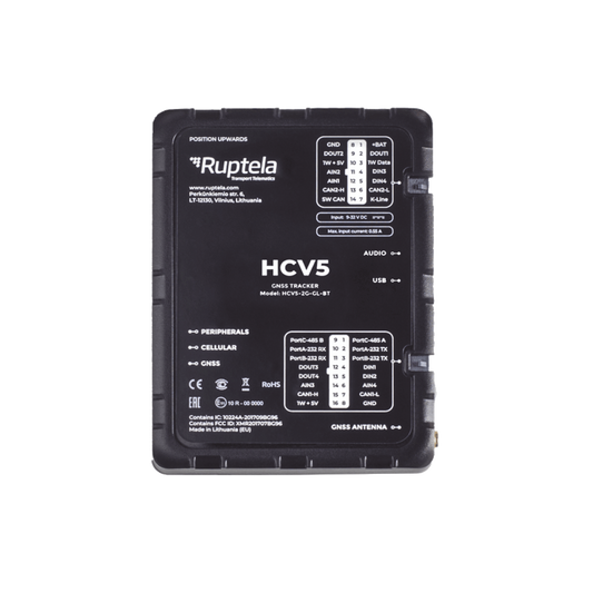 Localizador 4G LTE Obtenga informaciÃ³n de la computadora del vehiculo lectura CAN, OBD y LCV / Sensores Bluetooth / Vehiculos ligeros / Vehiculos pesados  / RS485 / RS232 / AnÃ¡logico / RFID