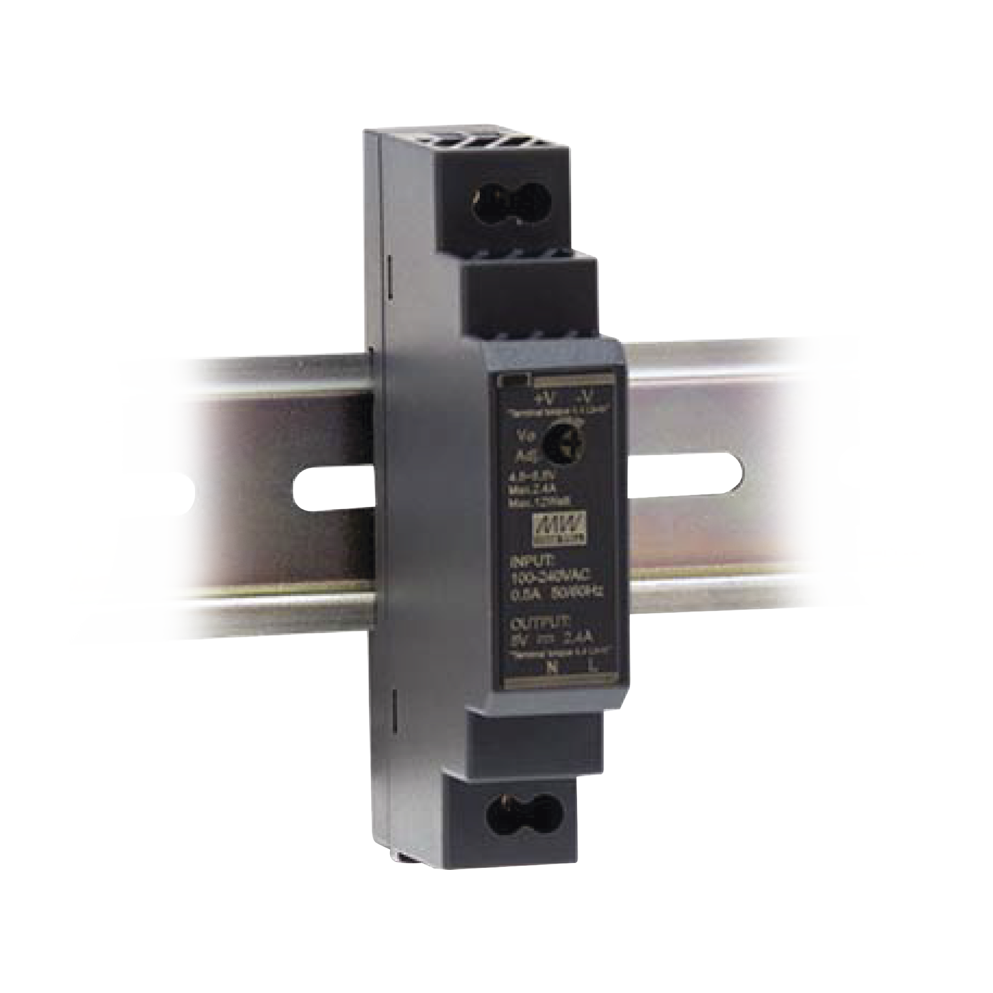 Fuente de Poder Industrial Ultra Delgada Riel Din 12Vcc, 15W