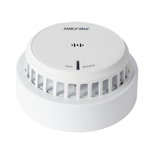 (HikFire) Detector de Humo Ãptico Hikvision / TecnologÃ­a Avanzada de DetecciÃ³n de Incendios / Alarma Temprana y Fiabilidad Certificada