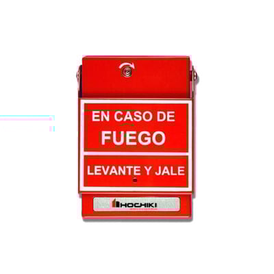 EstaciÃ³n De JalÃ³n Convencional De Doble AcciÃ³n, Color Rojo, Texto En EspaÃ±ol (0600-01230) Incluye varilla de vidrio