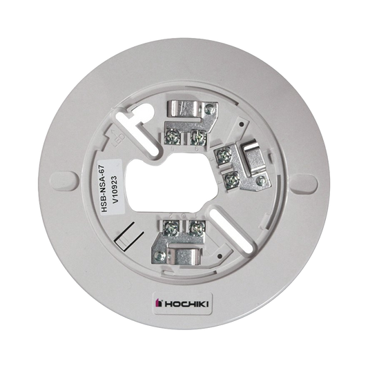 Base De 6" Color Hueso Para Sensores AnÃ¡logos Direccionales Hochiki (0300-06820) 7TH EdiciÃ³n UL268