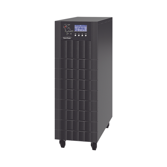 UPS TrifÃ¡sico de 20 kVA/18 kW, TopologÃ­a Online Doble ConversiÃ³n, Voltaje de 208/220 Vca de L-L, Respaldo de 10 Minutos al 100% de Carga, Incluye MÃ³dulo y Banco de BaterÃ­as