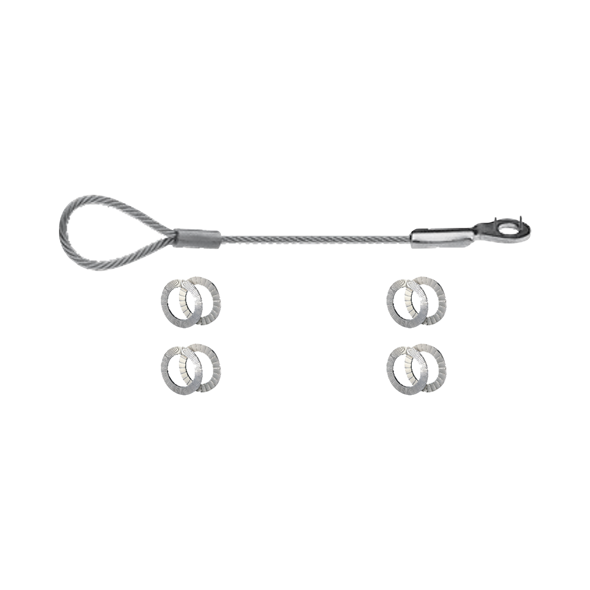 KIT DE CABLE DE PROTECCION ANTICAIDA PARA PTZ ANTIEXPLOSION WISENET