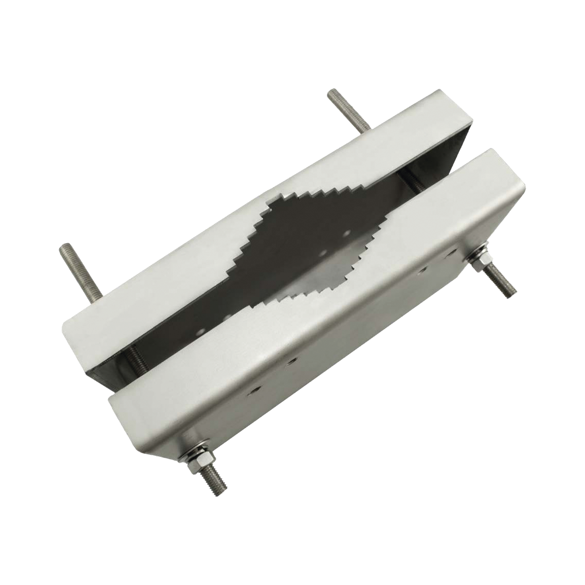 Montaje de poste para camaras antiexplosion Wisenet