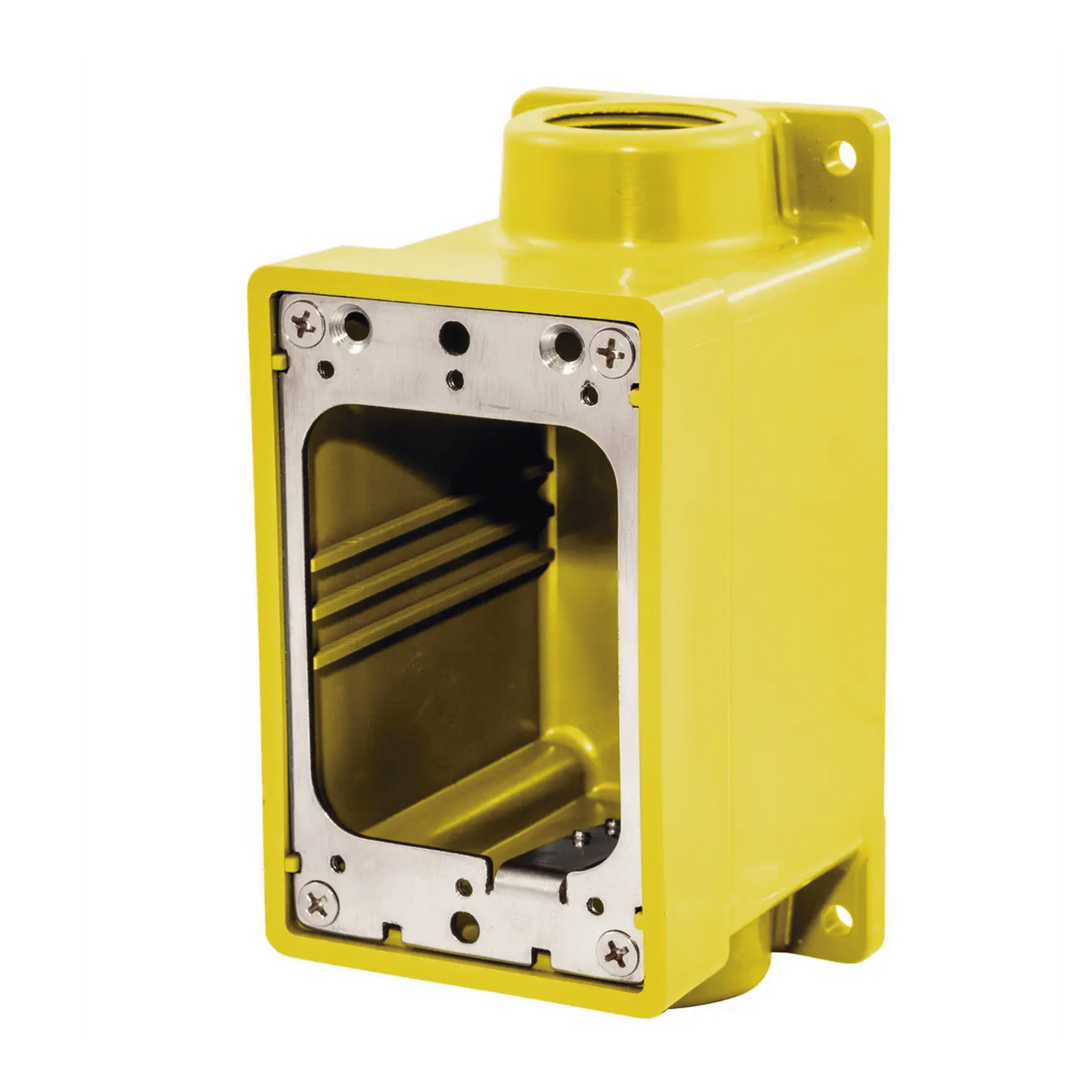 Caja HermÃ©tica Serie FD de 3/4" NPT/ Color Amarillo.