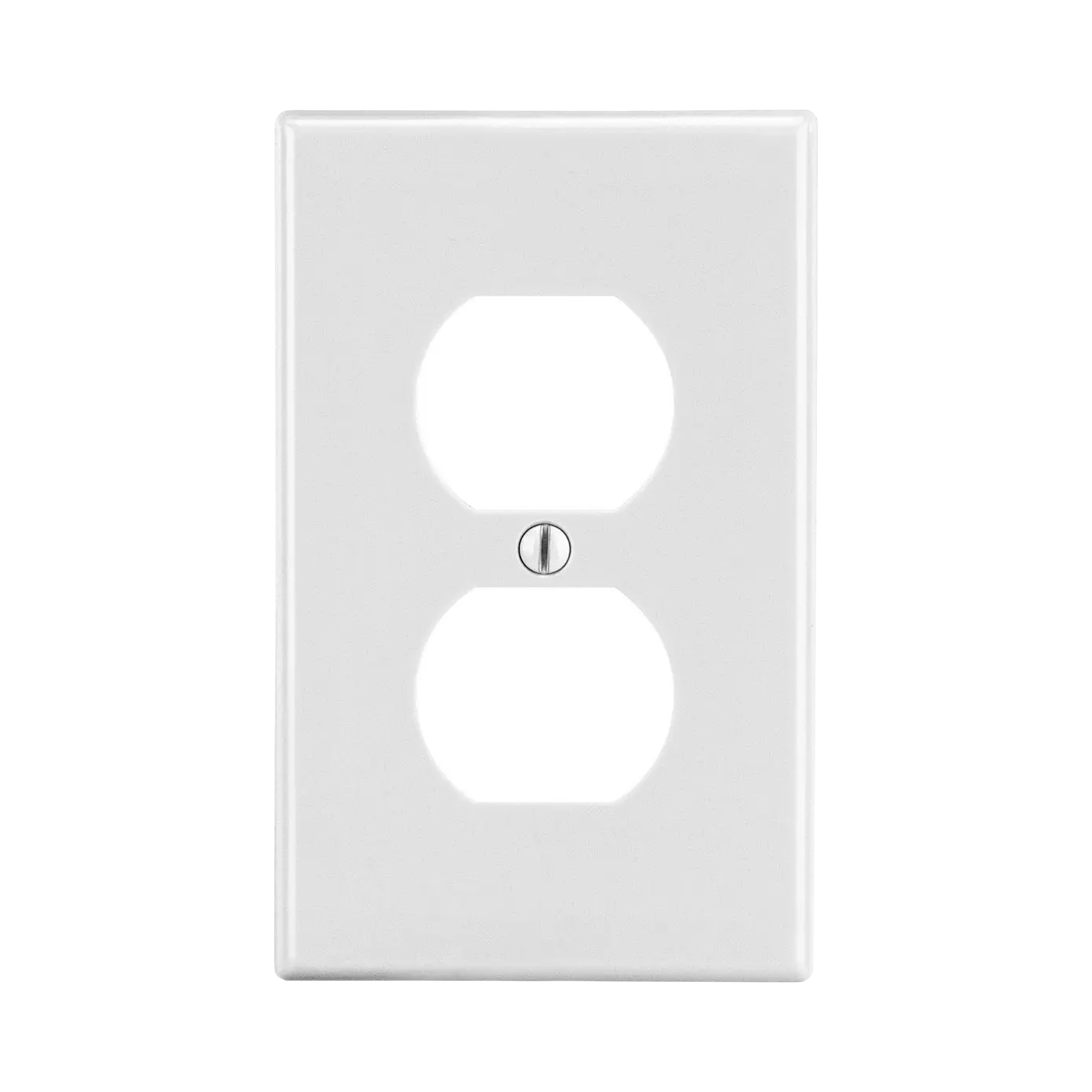 Tapa para Contacto DÃºplex Color Blanco.