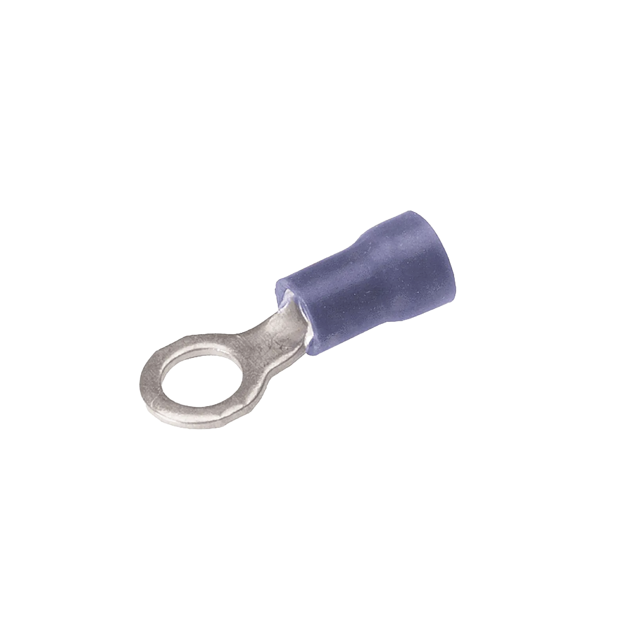 Zapata Terminal de Ojillo  para Tornillo 1/4 in (6 mm) calibre 16-14 AWG con aislamiento de vinilo.