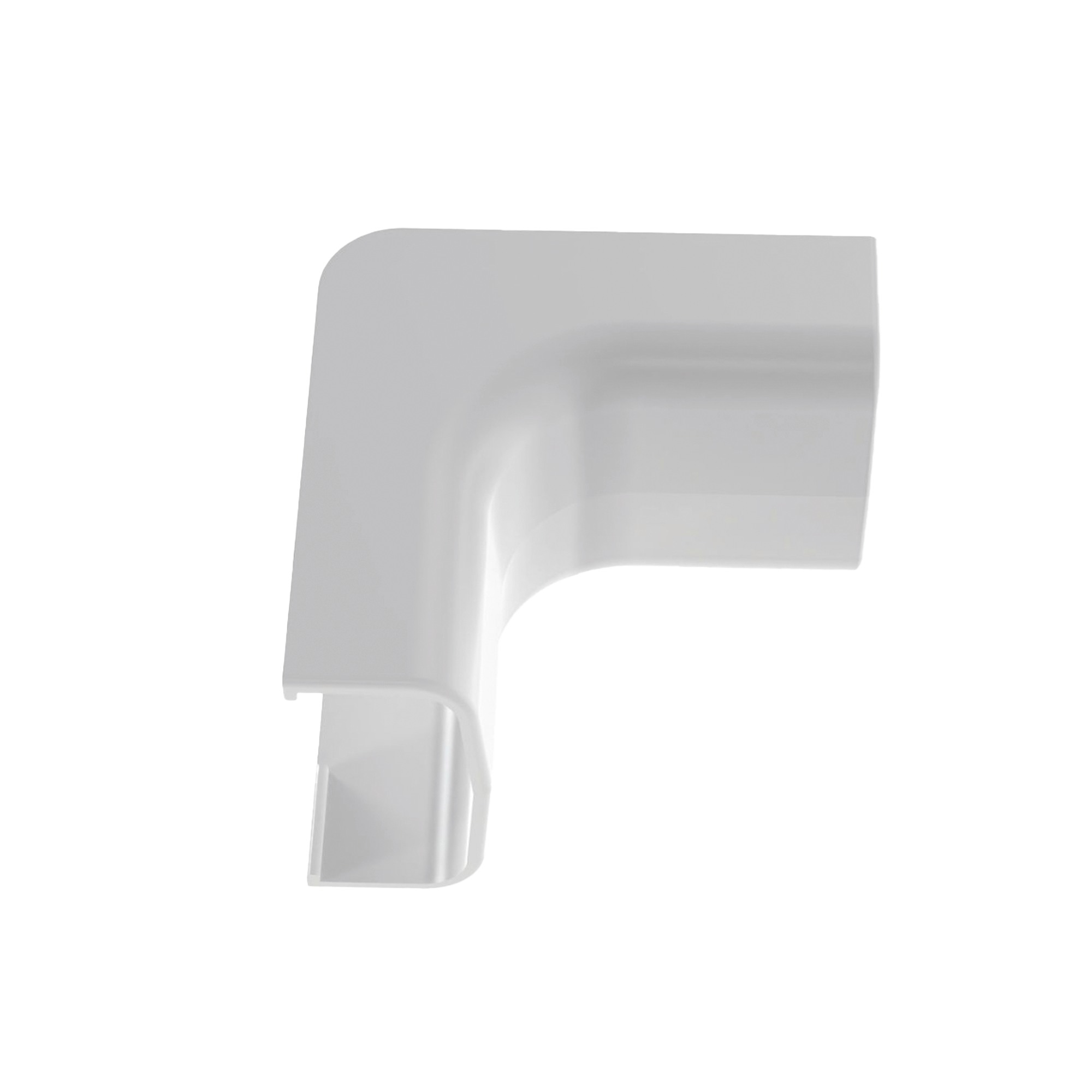 Esquinero interior, para uso con canaleta LD5, material ABS, Color Blanco