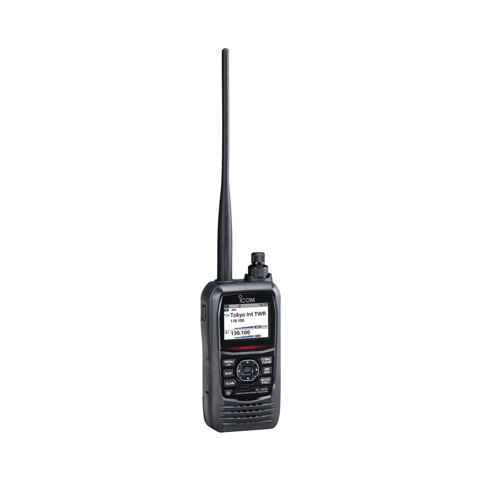 Receptor de comunicaciÃ³n portÃ¡til para seÃ±al analÃ³gica AM, FM, WFM (F3E, A3E)