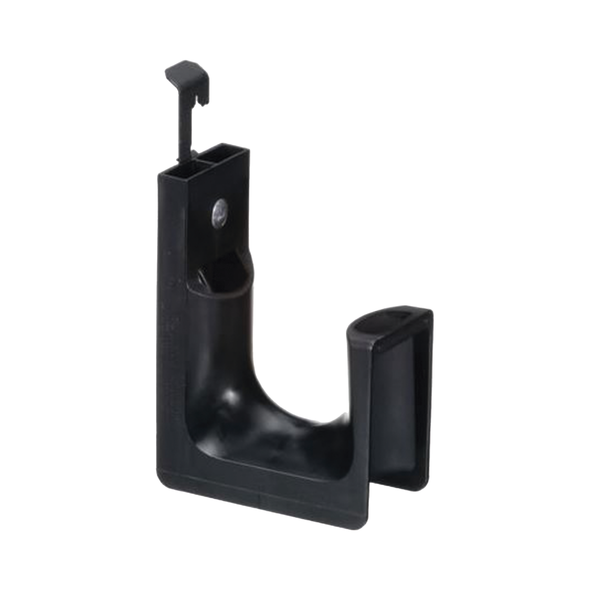 Sujetador STRONGHOLD tipo J (J-PRO), Con Grapa para Montaje, Hasta 46 Cables Cat6, Nylon 6.6, Color Negro, 1 pieza