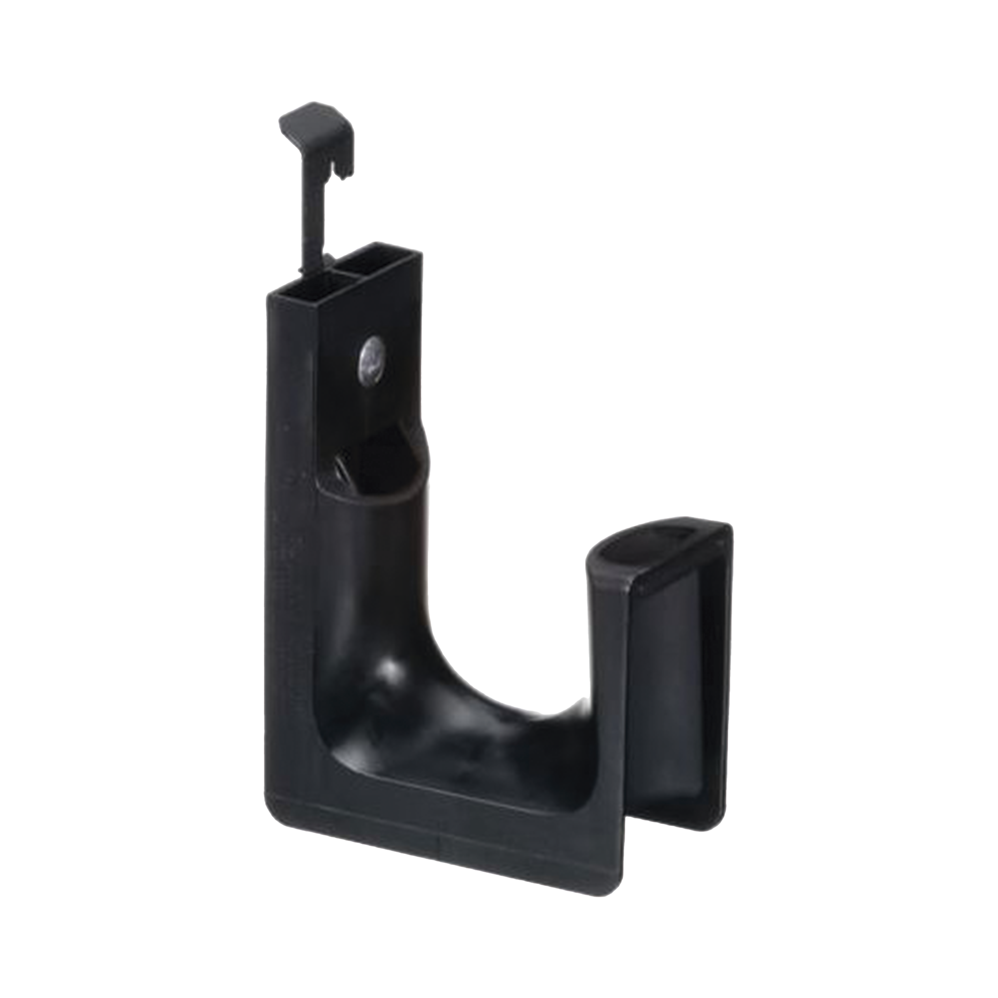 Sujetador STRONGHOLD tipo J (J-PRO), Con Grapa para Montaje, Hasta 46 Cables Cat6, Nylon 6.6, Color Negro, 1 pieza