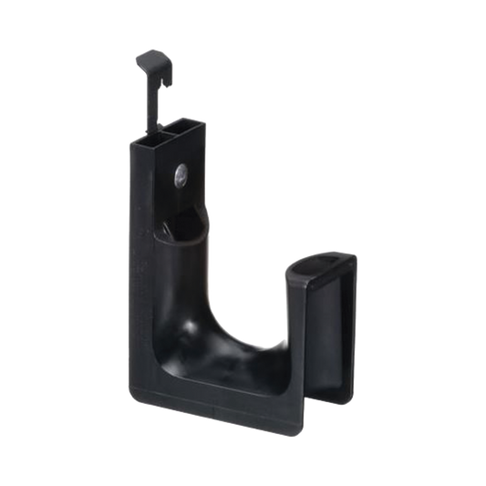 Sujetador STRONGHOLD tipo J (J-PRO), Con Grapa para Montaje, Hasta 46 Cables Cat6, Nylon 6.6, Color Negro, 1 pieza