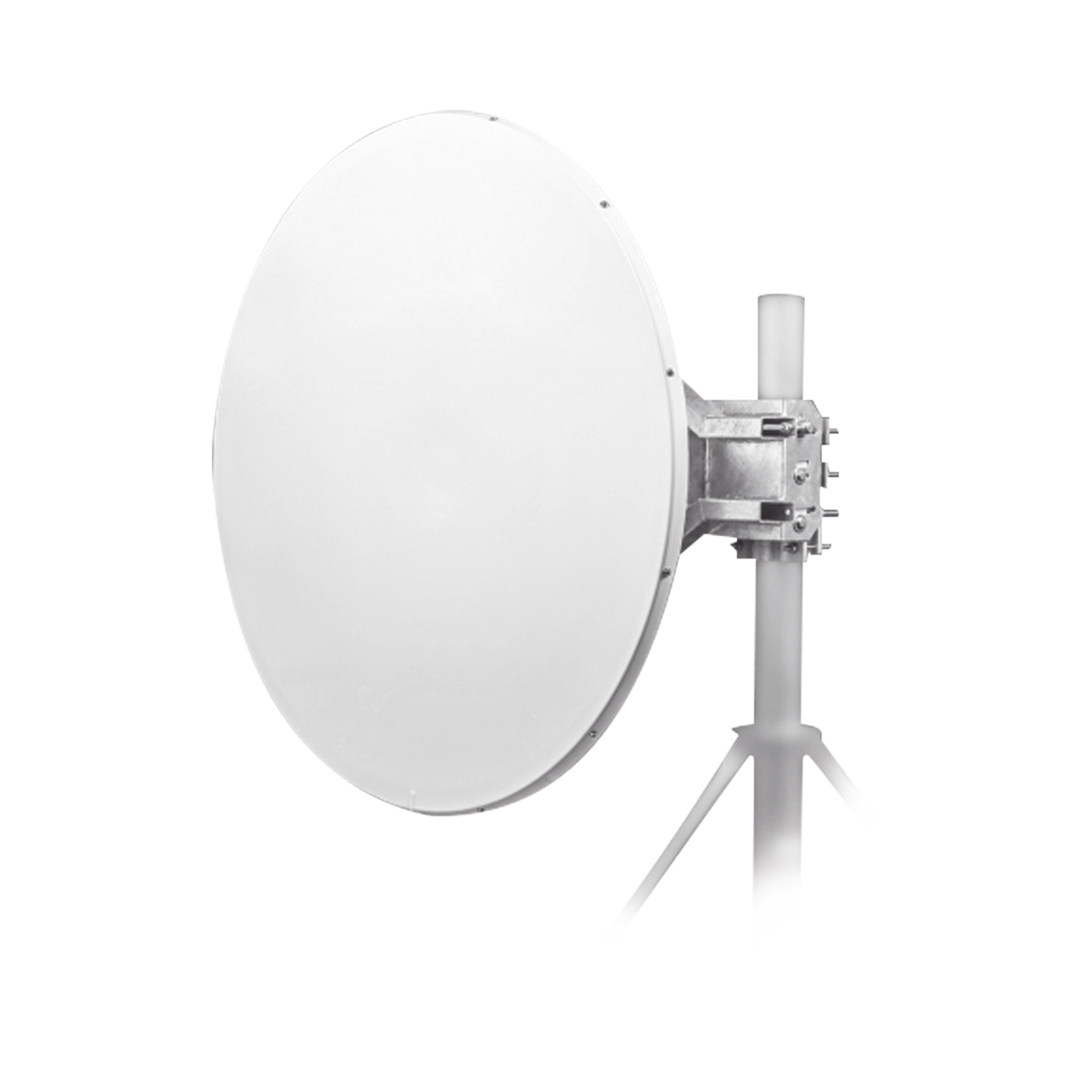 Antena direccional Alto Rendimiento / ParÃ¡bola profunda para mayor aislamiento al ruido /4 ft / 4.9 a 6.1 GHz /  / Ganancia de 35 dBi / Soporte de acero inoxidable / Polaridad en 90 Â° y 45 Â° / Incluye montaje.