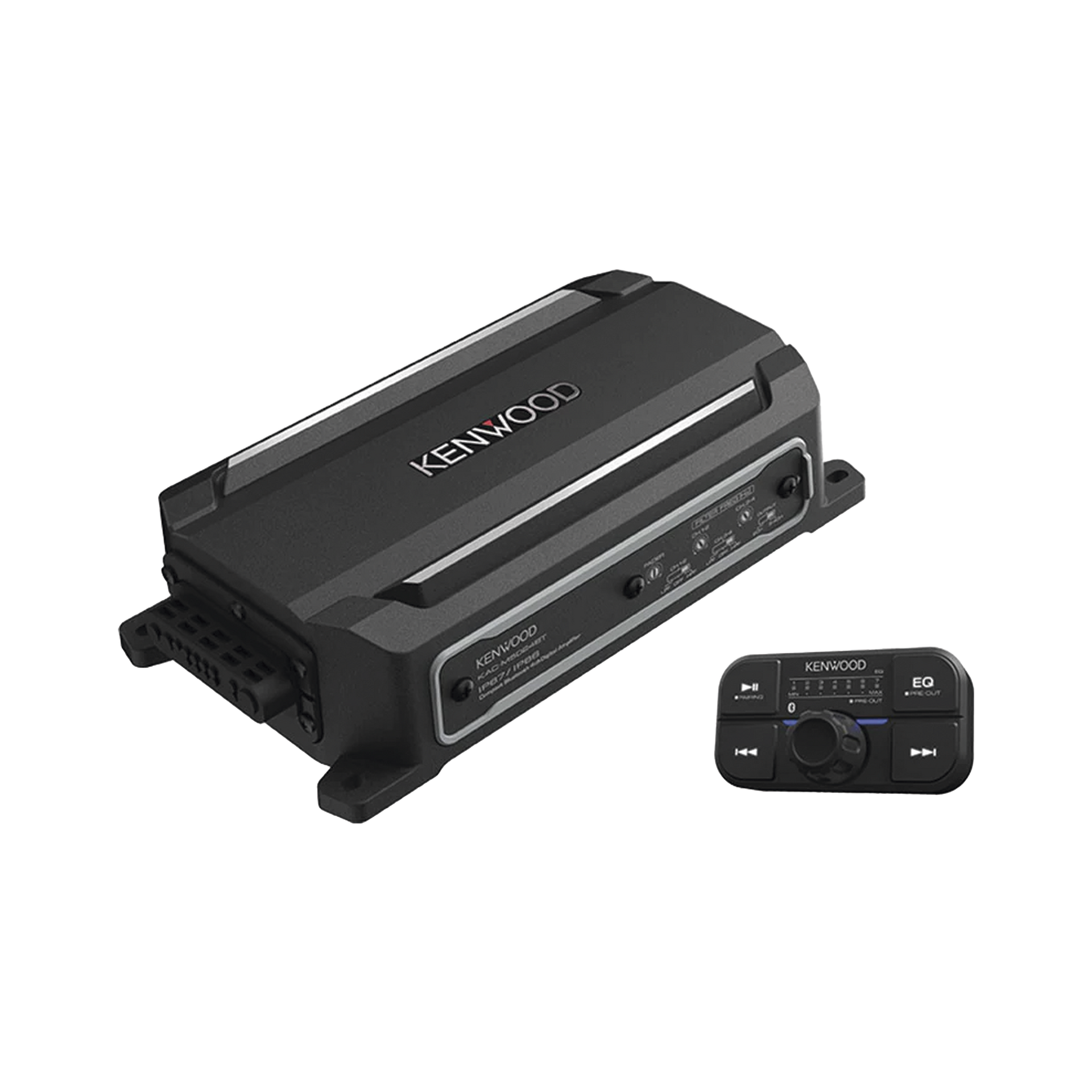 Amplificador de audio de 4 canales con control remoto y con conexiÃ³n Bluetooth de 600 W de salida mÃ¡xima