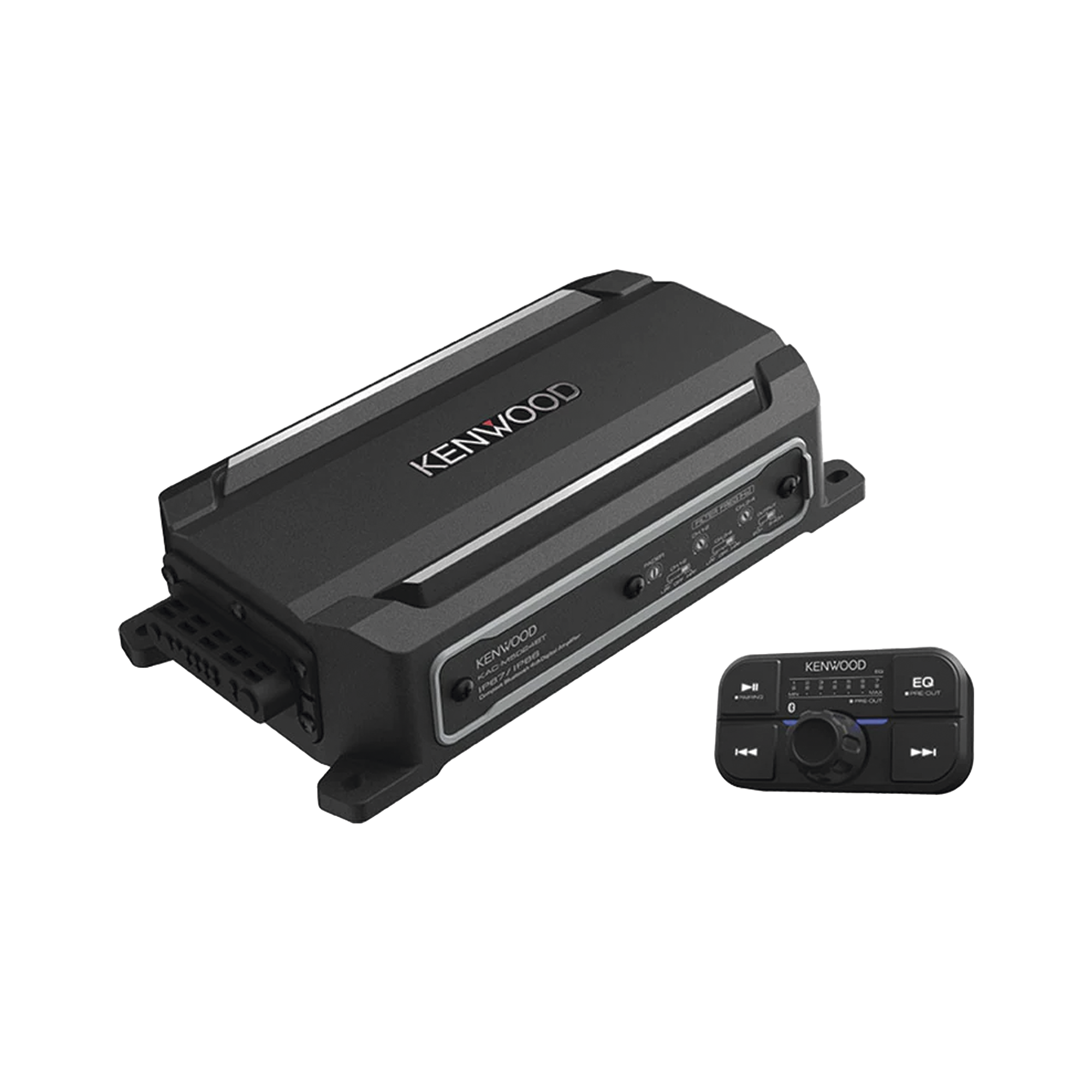 Amplificador de audio de 4 canales con control remoto y con conexiÃ³n Bluetooth de 600 W de salida mÃ¡xima