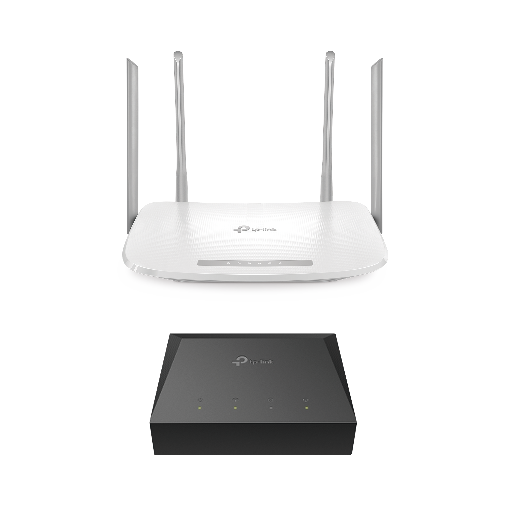 Kit de ONU Gigabit XZ000G3 con Router Router InalÃ¡mbrico ISP doble banda AC, Hasta 1167 Mbps, 4 antenas externas omnidireccional, Puertos Gigabit