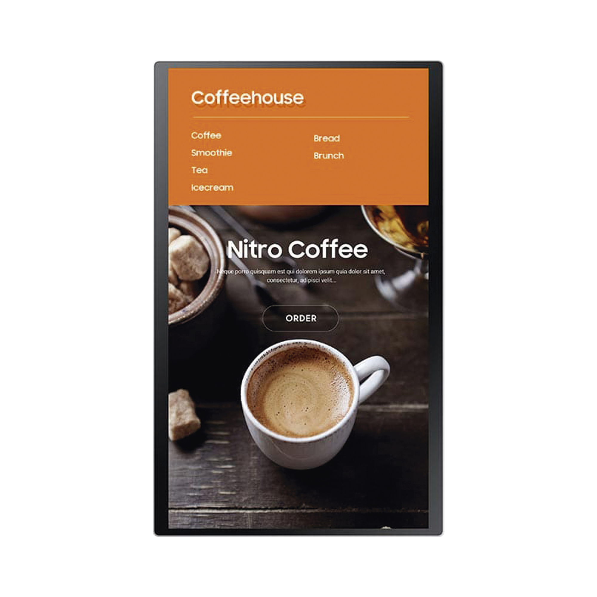 Pantalla de 24" touch para Kiosco punto de venta / Sistema Operativo Windows IoT  / 1920x1080p / compatible con terminal bancaria e impresora térmica.