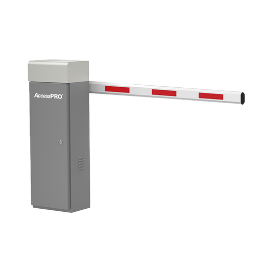 Kit de Barrera Vehicular Brushless y Brazo TelescÃ³pico de hasta 6 Metros / Tiempo de Apertura Configurable de 3 a 6 Segundos / Sentido de la Barrera Ajustable en Sitio
