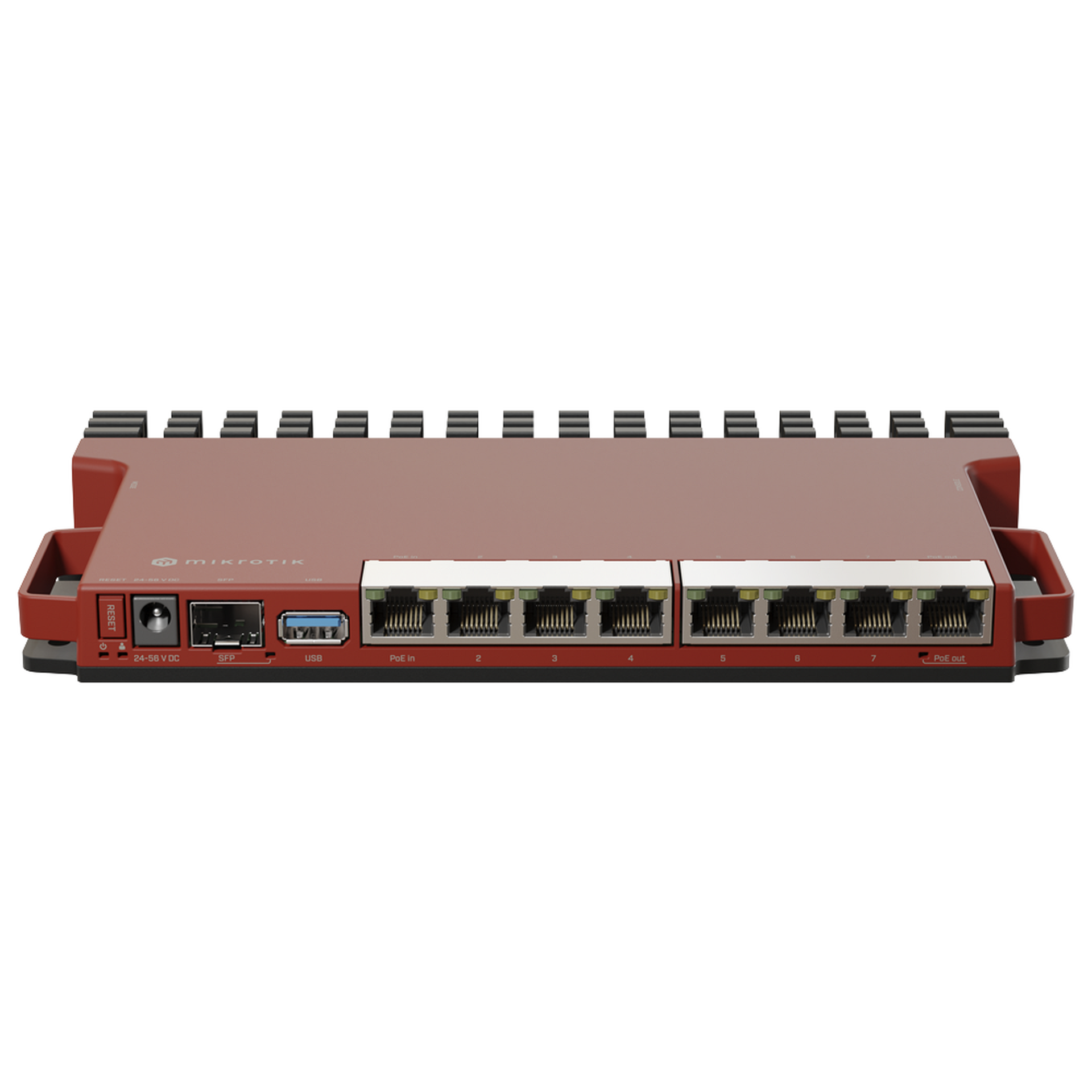 Router con CPU ARM / 8 Puertos GE / SFP 2.5G / montaje 1U