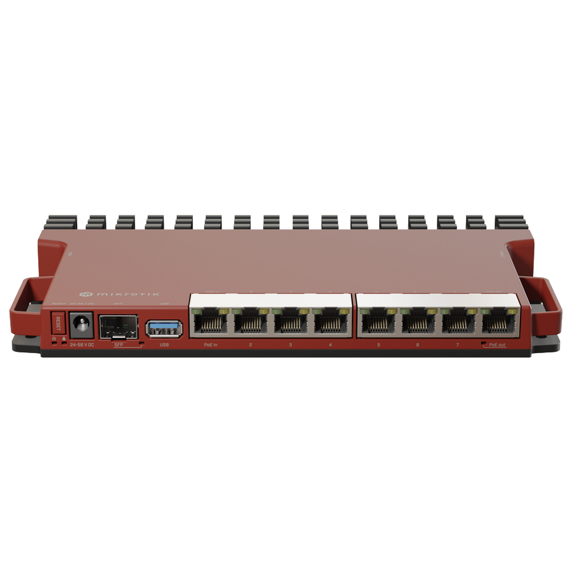 Router con CPU ARM / 8 Puertos GE / SFP 2.5G / montaje 1U