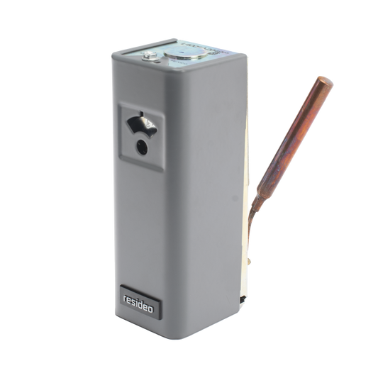 Controlador aquastat de lÃ­mite alto o bajo. Temperatura de funcionamiento de 4 Â°C a 82 Â°C