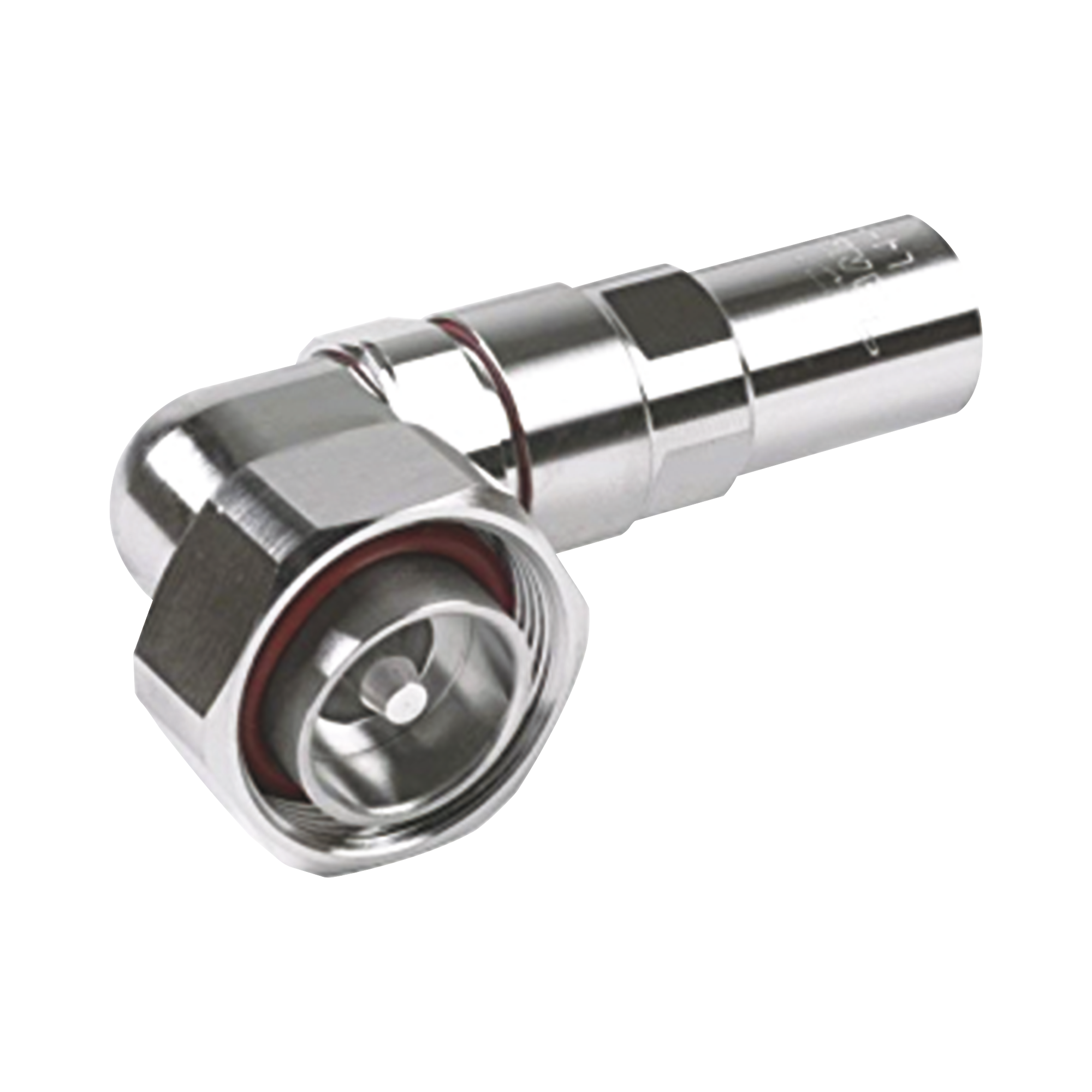 Conector DIN 7-16 Macho en Ãngulo Recto para LP-450A, LDF4-50A, PIN Cautivo