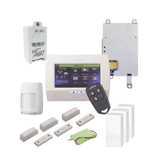Panel de Alarma Inalambrico con Pantalla Touch en EspaÃ±ol con GSM