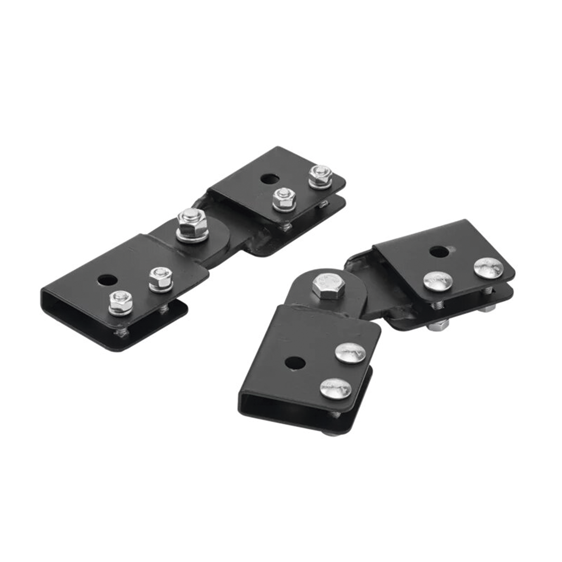 Accesorio de Empalme (UniÃ³n), Para ConexiÃ³n de Subidas o Bajadas Con Escalerilla Recta, de Acero, Color Negro