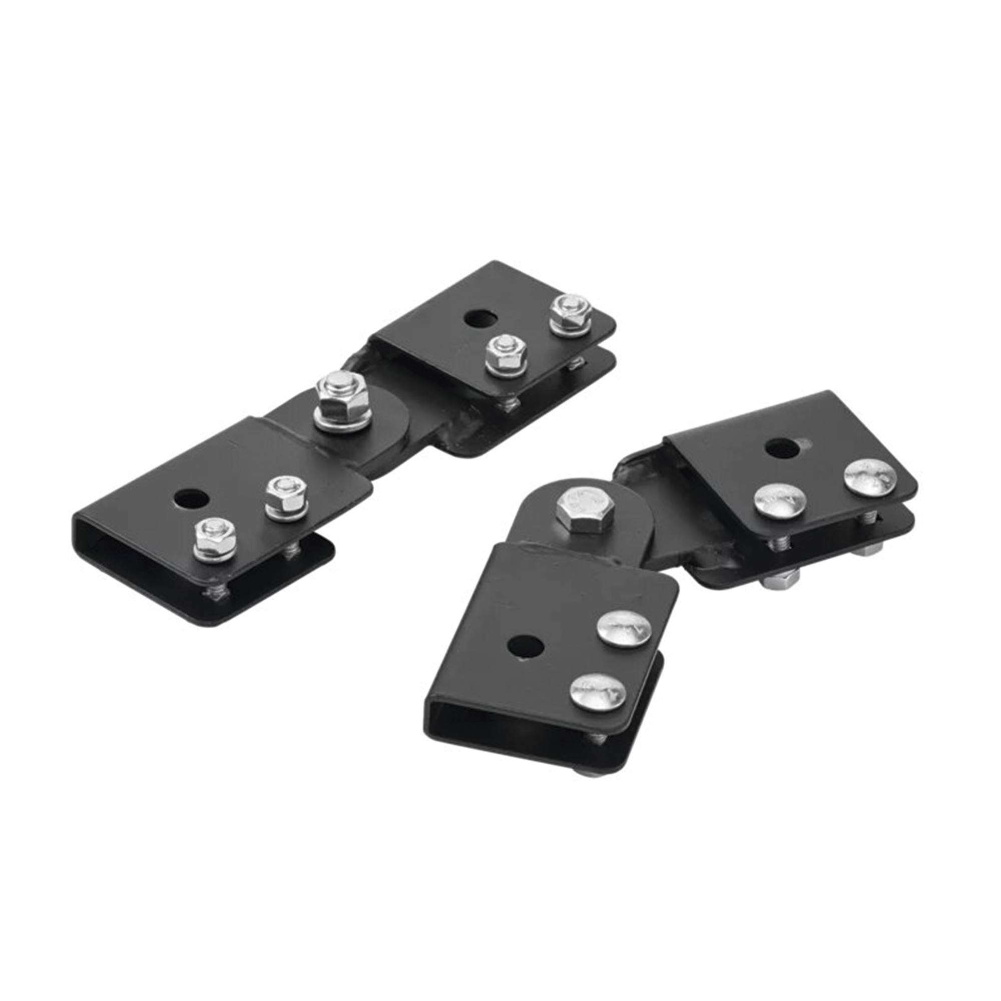 Accesorio de Empalme (UniÃ³n), Para ConexiÃ³n de Subidas o Bajadas Con Escalerilla Recta, de Acero, Color Negro