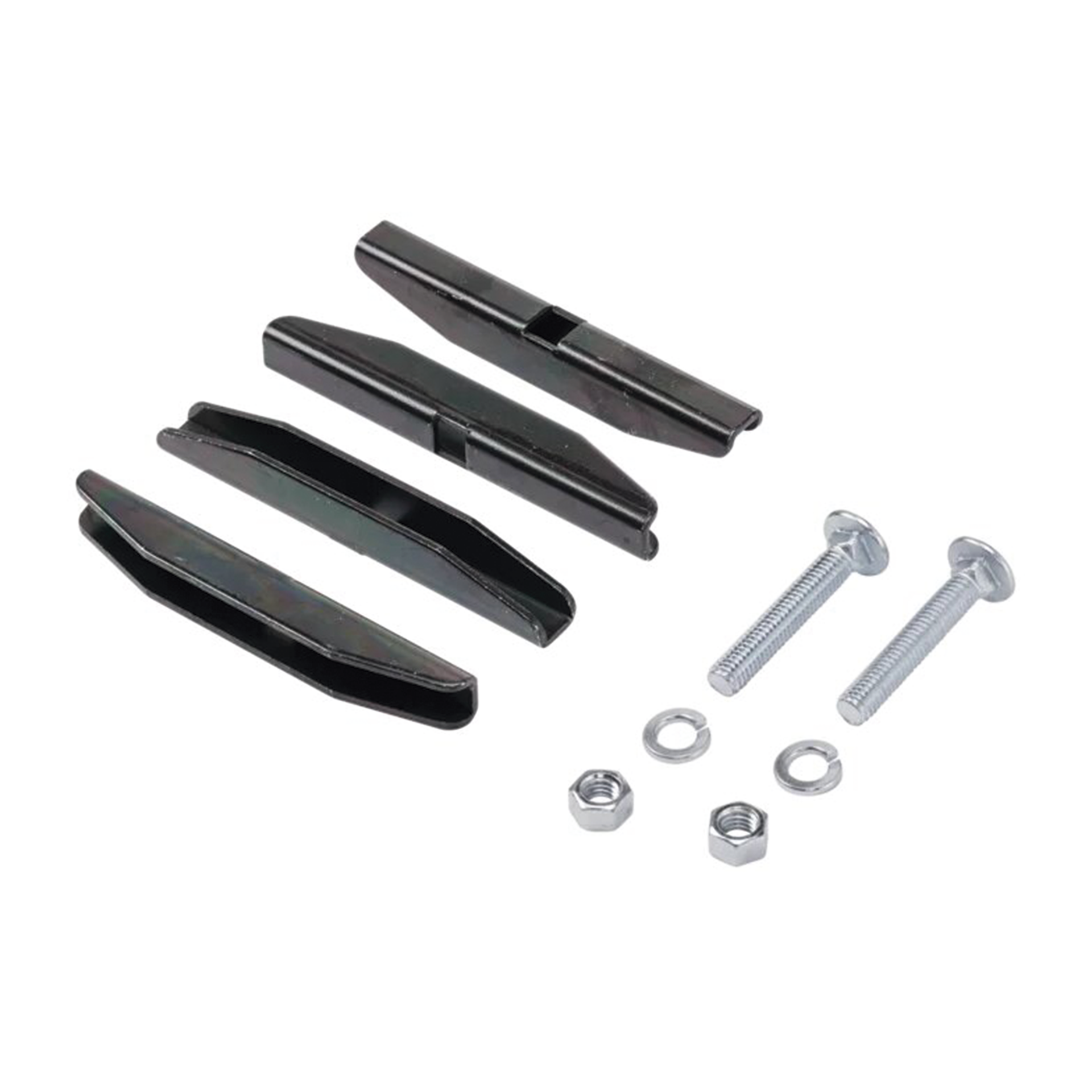 Accesorio de Empalme (UniÃ³n), Para ConexiÃ³n de Escalerilla Recta, Curvas Interiores y Exteriores, de Acero, Color Negro