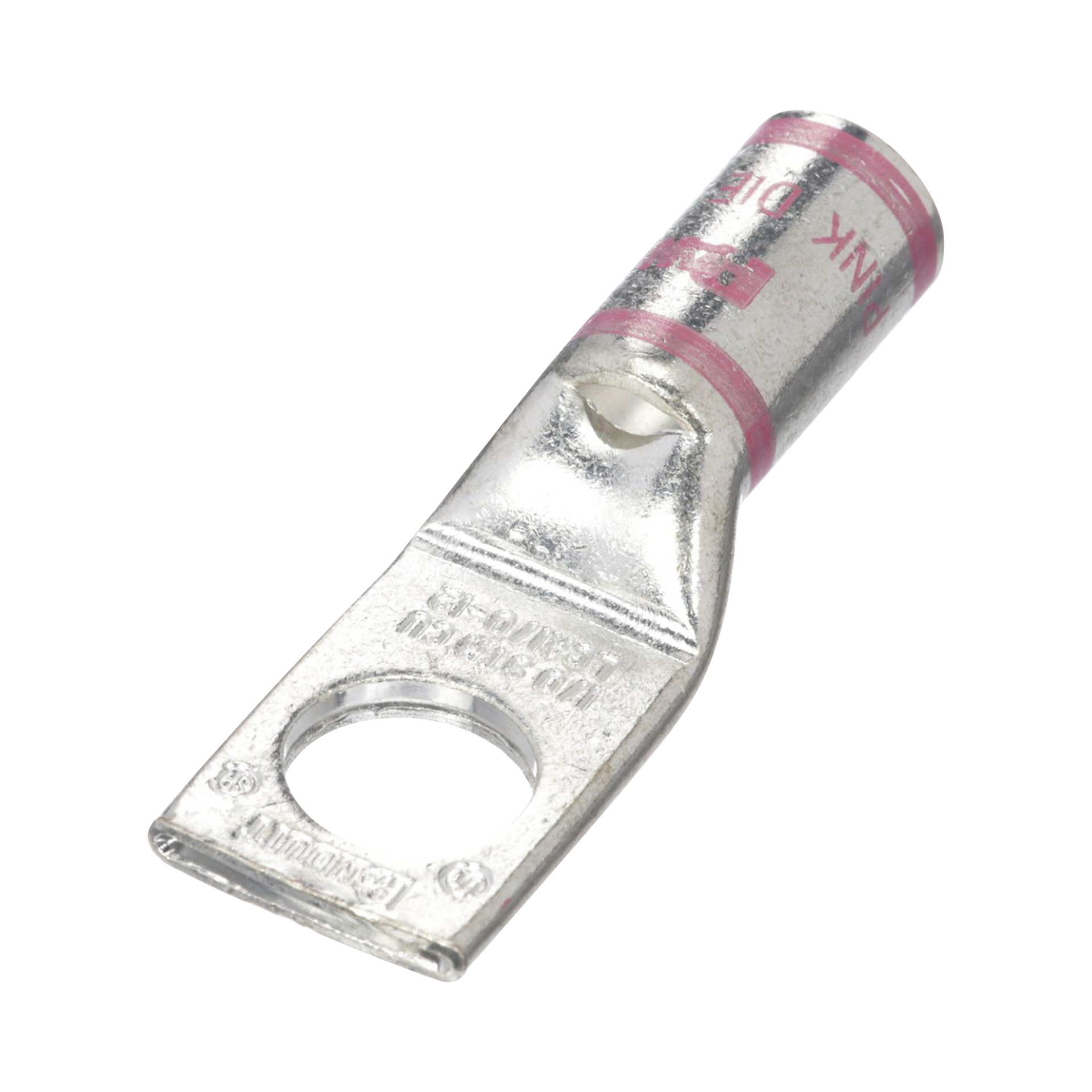 Terminal Conector Barril de 1 Orificio 1/2", con TalÃ³n para Mirilla, para cable 1/0 AWG.