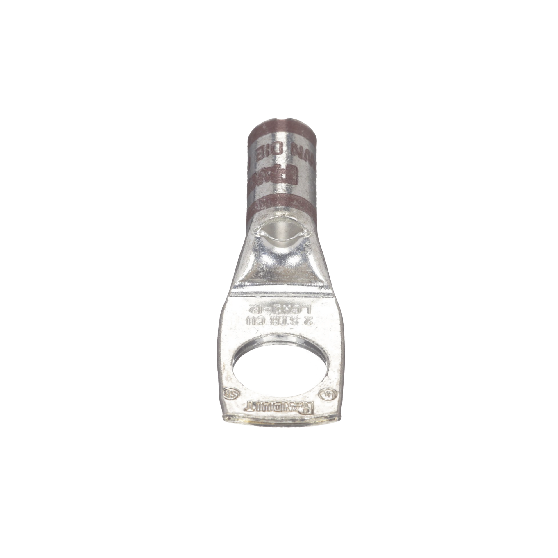 Zapata de compresiÃ³n LCA2-12-Q, para cal. 2 Awg, Barreno para tornillo prisionero de 1/2, 1 Pz