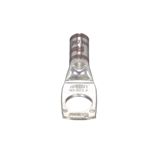 Zapata de compresiÃ³n LCA2-12-Q, para cal. 2 Awg, Barreno para tornillo prisionero de 1/2, 1 Pz